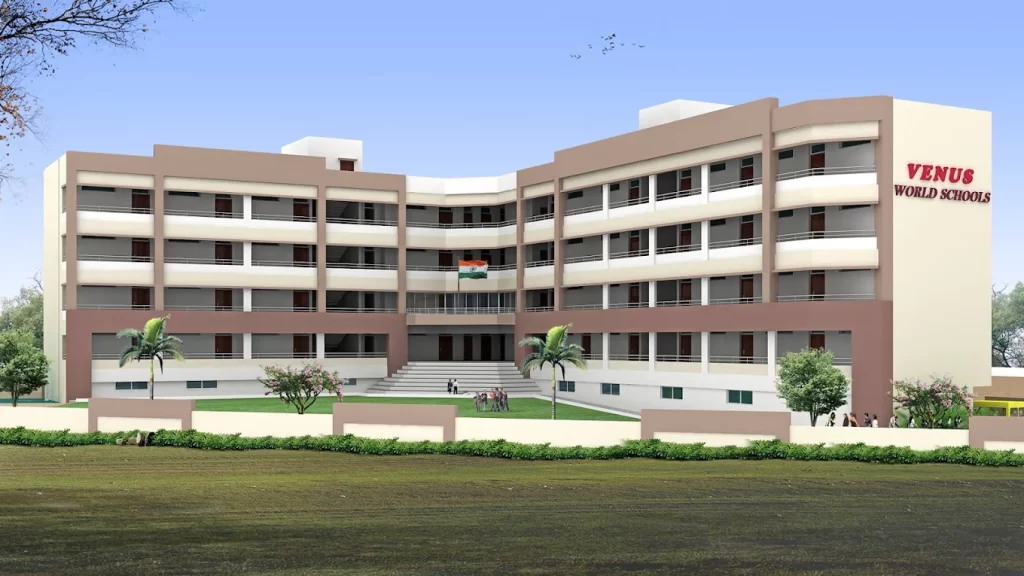 Best school in hadapsar with modern classroom and students learning